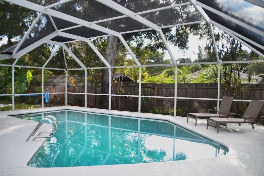 사라소타 Clematis House Near Arlington Park With Heated Pool 빌라 외부 사진